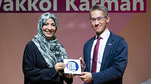 諾貝爾大師在清華-諾貝爾和平獎得主Mrs. Tawakkol Karman圖片